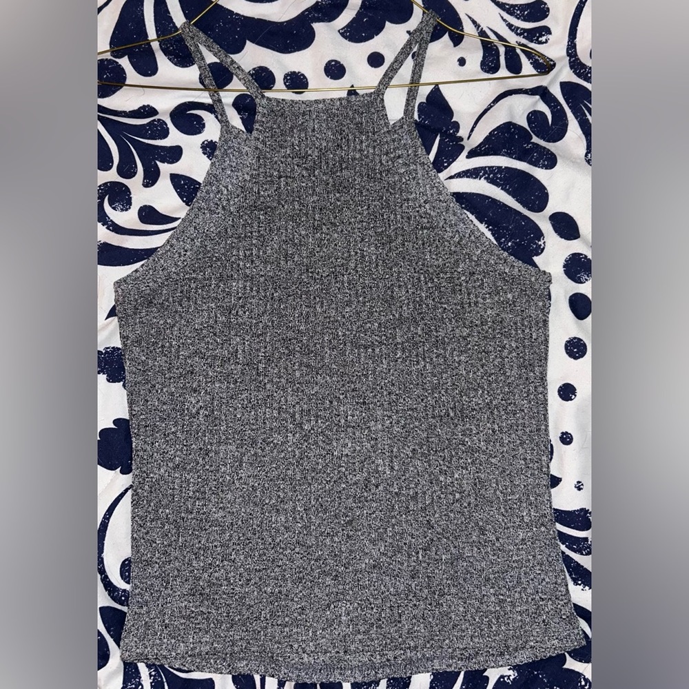 Poetry Grey Ribbed Top - Picture 3 of 8